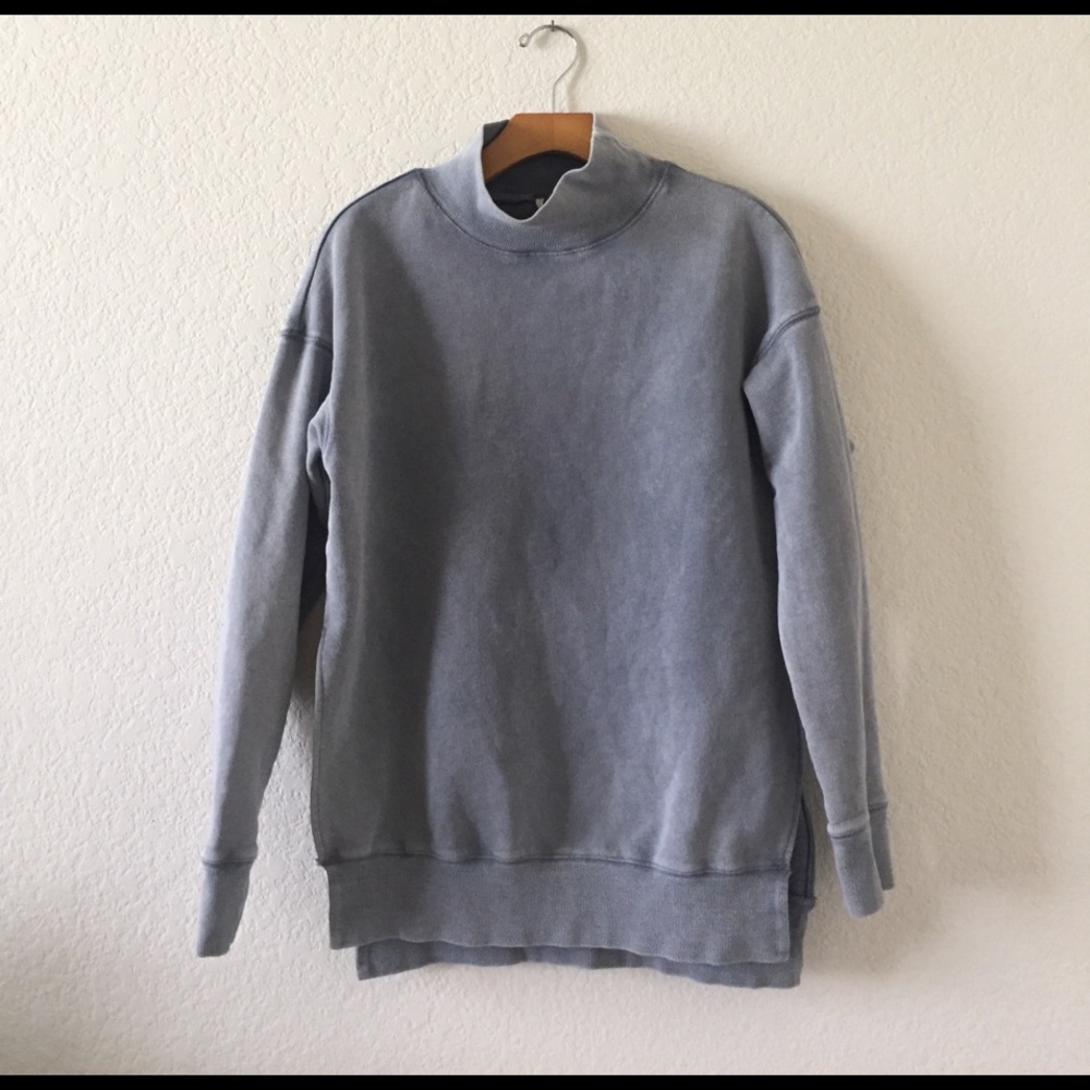 FREE PEOPLE MOCK TURTLE NECK SWEATER