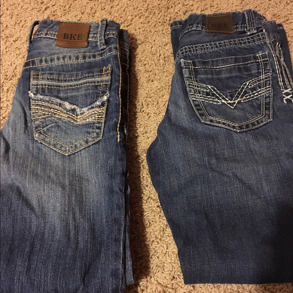 2 pair of boys Connor BKE jeans size 10