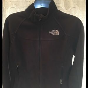 Ladies black north face size S