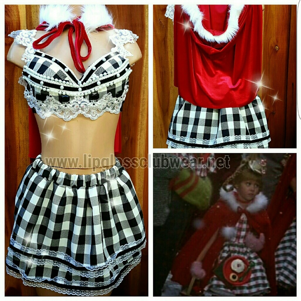 Custom cindy lou who rave outfit