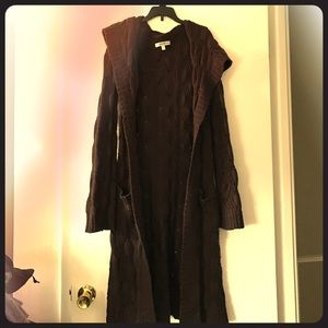 Beth Bowley Brown Long Sweater