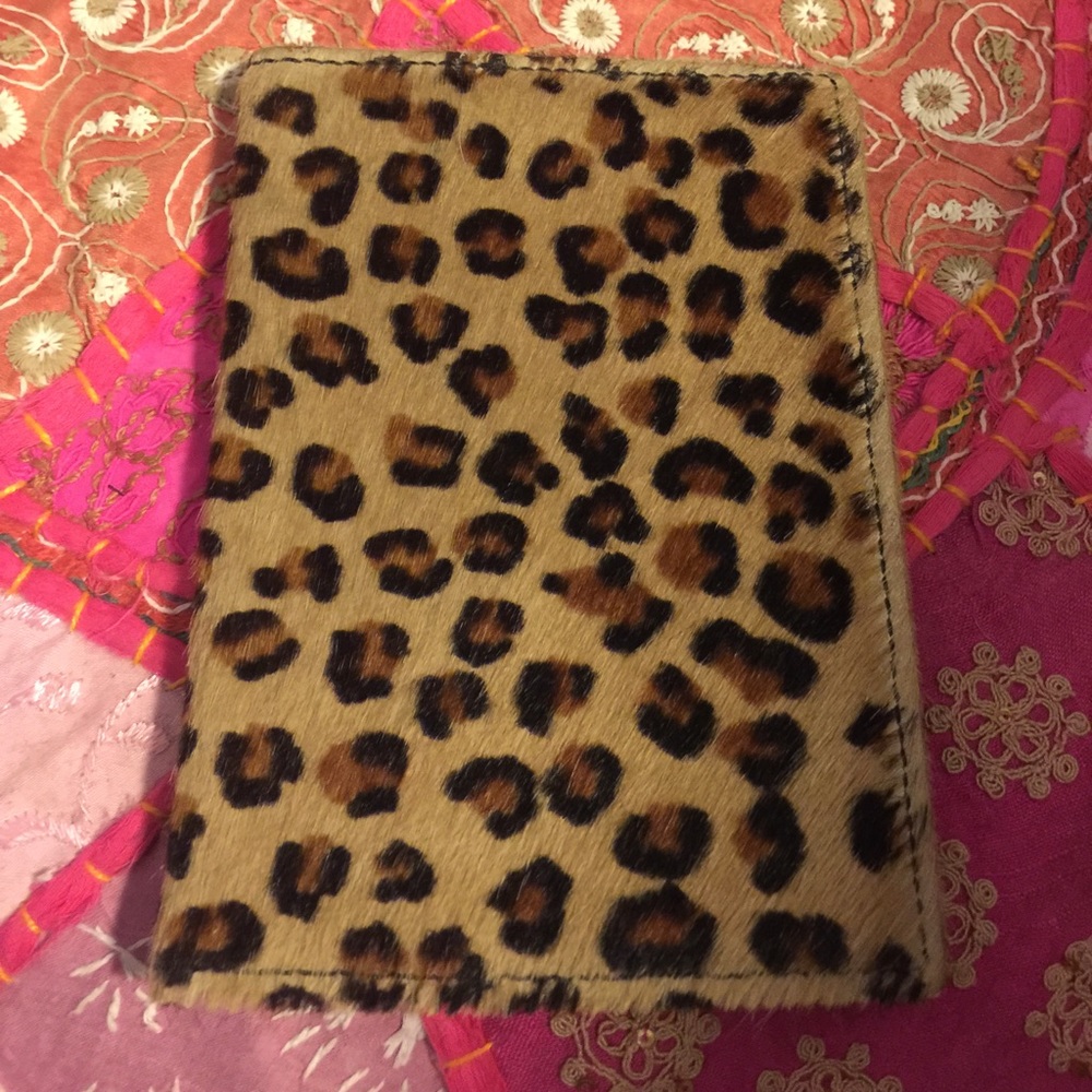 Passport Cover Genuine Calf Hair