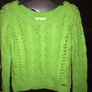Cute Green Hollister Sweater