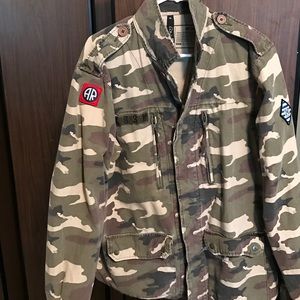 NWOT Krew camo jacket