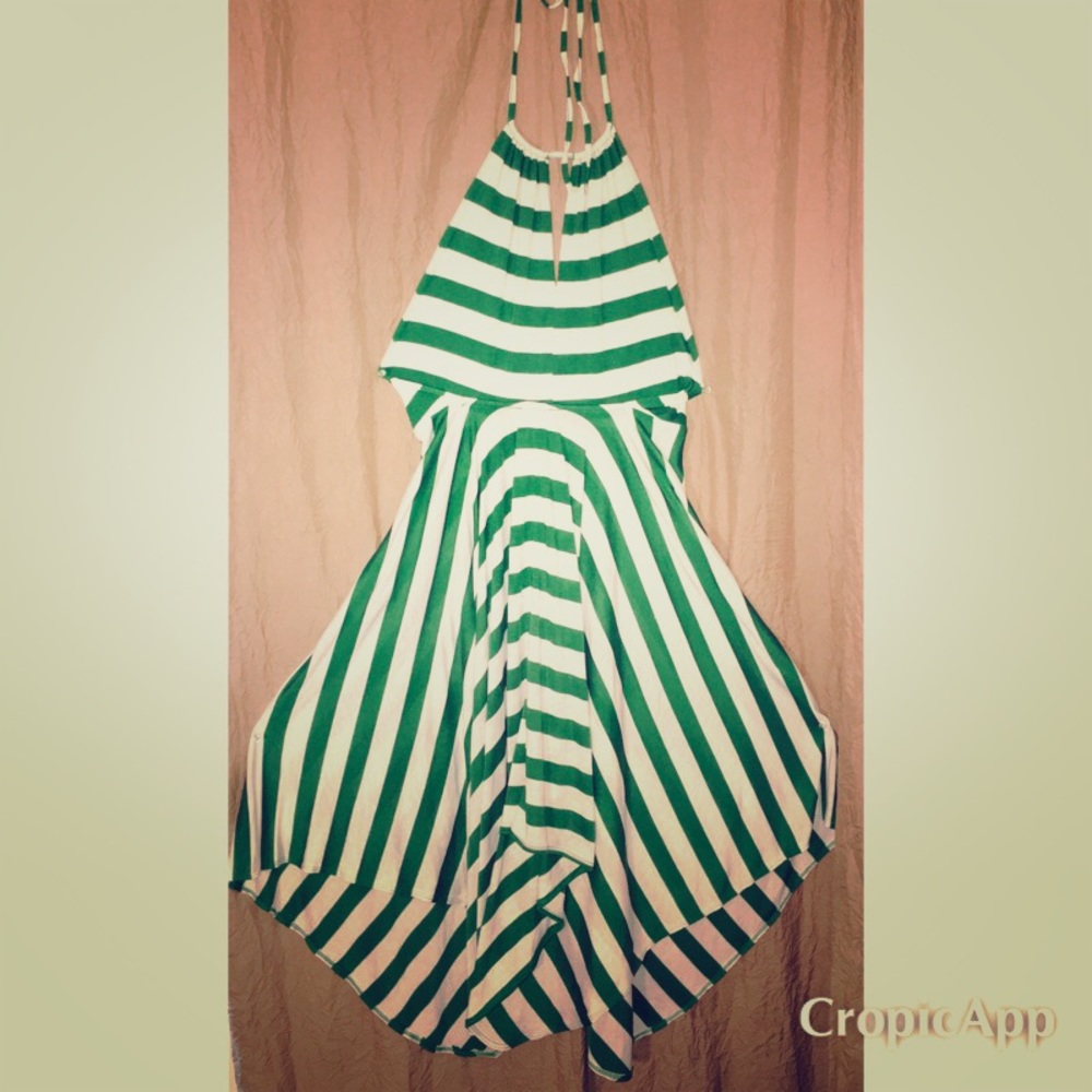BEAUTIFUL HALTER NECK SUMMER DRESS