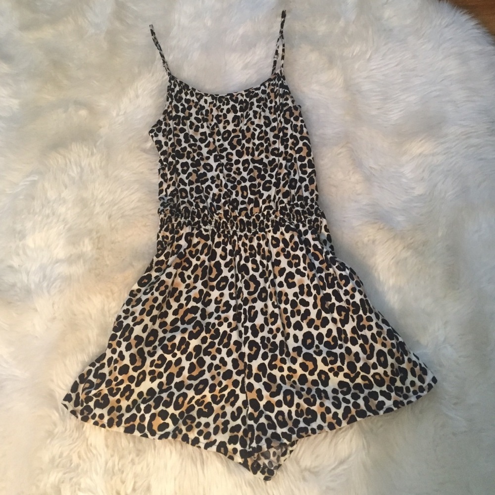 Cheetah Capri Jumpsuit main image 0