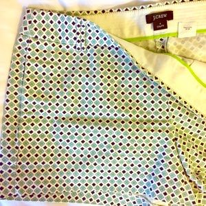 J. Crew Patterned City Short