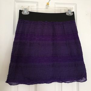 Fun and flirty Purple Free People Skirt Size Small