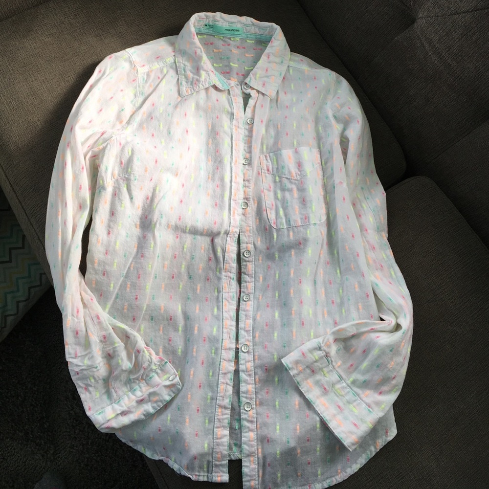Maurices button down top