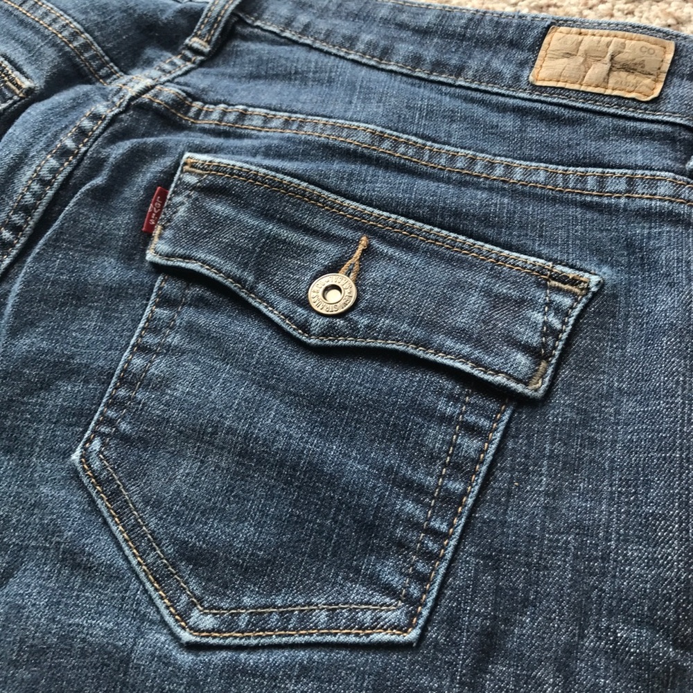 Levi's 512 jeans, 18 dark denim