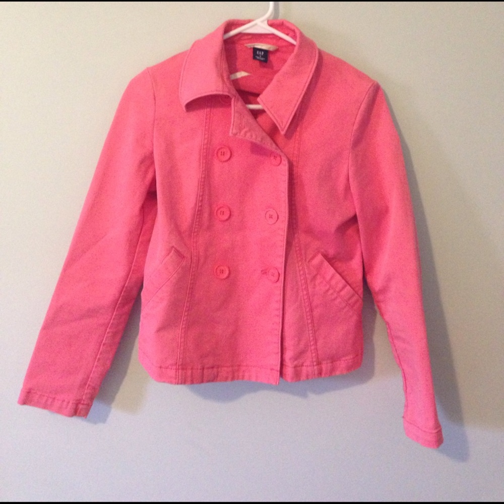 Gap coral jacket size 2