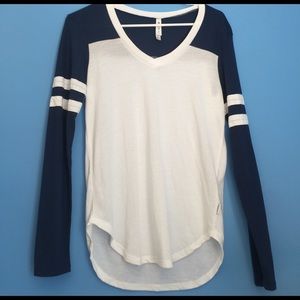Rvca long sleeve baseball tee