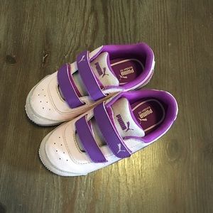 Light up Puma sneakers. Toddler size 9