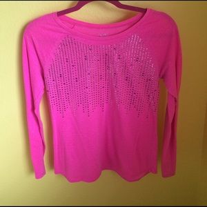 Pink Sequins Justice Top