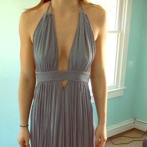 TRADE-Free People Beautiful Blue Maxi Dress