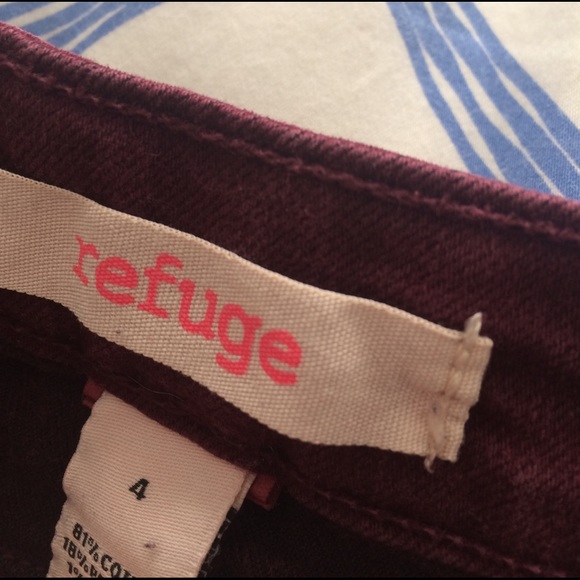 Maroon jeans - Picture 2 of 3