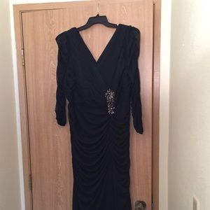 Adrianna Papell black dress