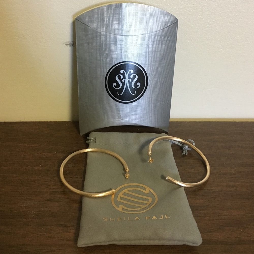 Sheila Fajl "Liana Hoop" earrings- gold