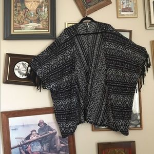 Boho Goth Free People Shawl