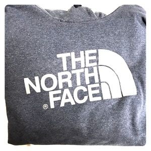 The North Face Barely worn size XL blue hoodie!!