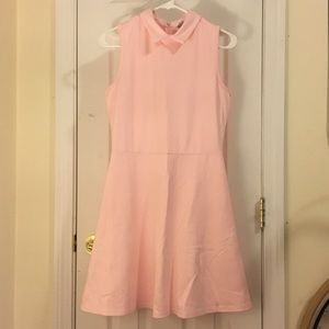 Pink collared dress