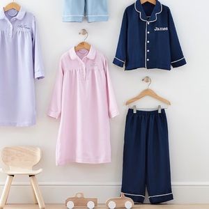 PB Kids Navy Pajama Set