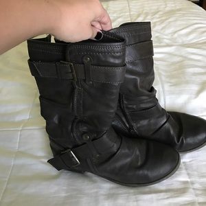 Chocolate brown boots