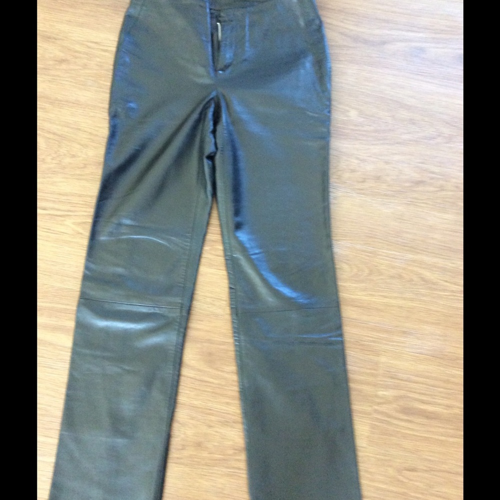 Leather pants