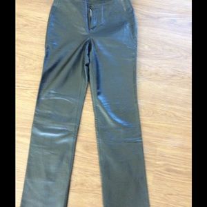 Leather pants