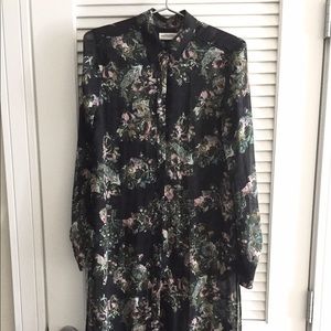 Zara long shirt dress. New, w/out tags.