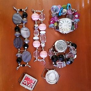 Assorted watches and bands