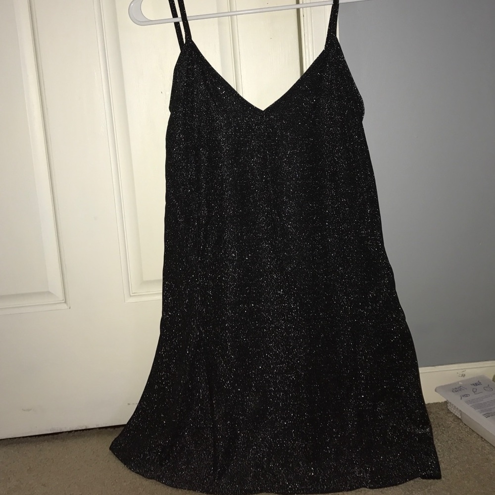 brandy melville glitter dress one size