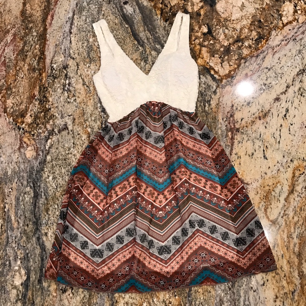 Tribal Print Dress