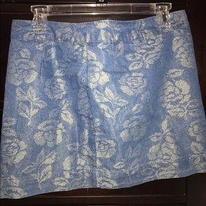 Abercrombie & Fitch Denim mini skirt