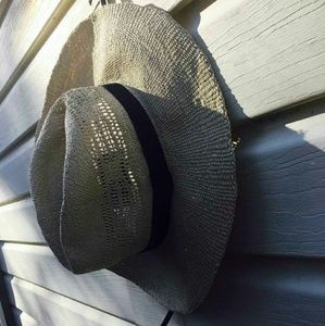 NWT FOREVER21 Fedora Straw Wide Brim Hat!