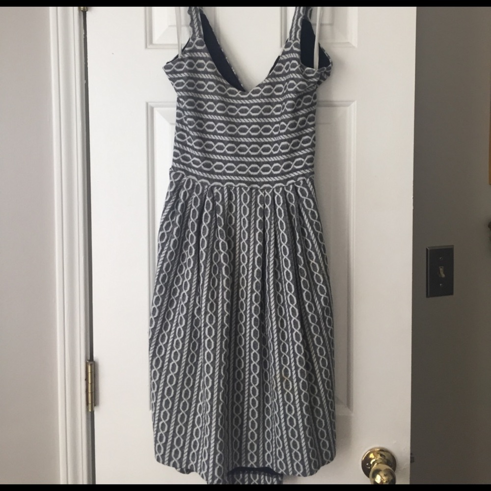 Anthropologie Dress with back cutout detail