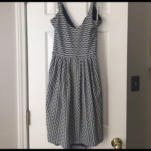 Anthropologie Dress with back cutout detail