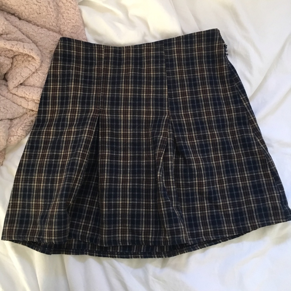 VINTAGE BRANDY MELVILLE PLAID SKIRT