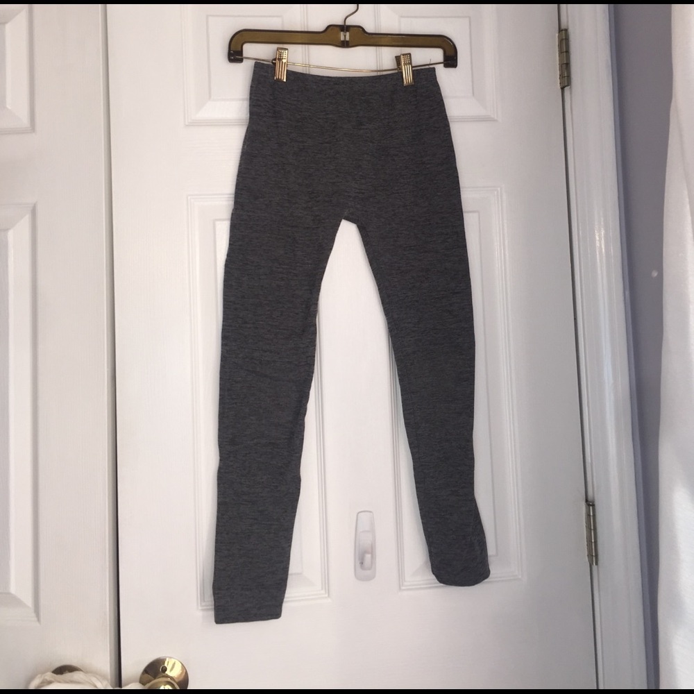 Gray leggings