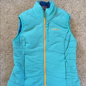 Patagonia blue vest
