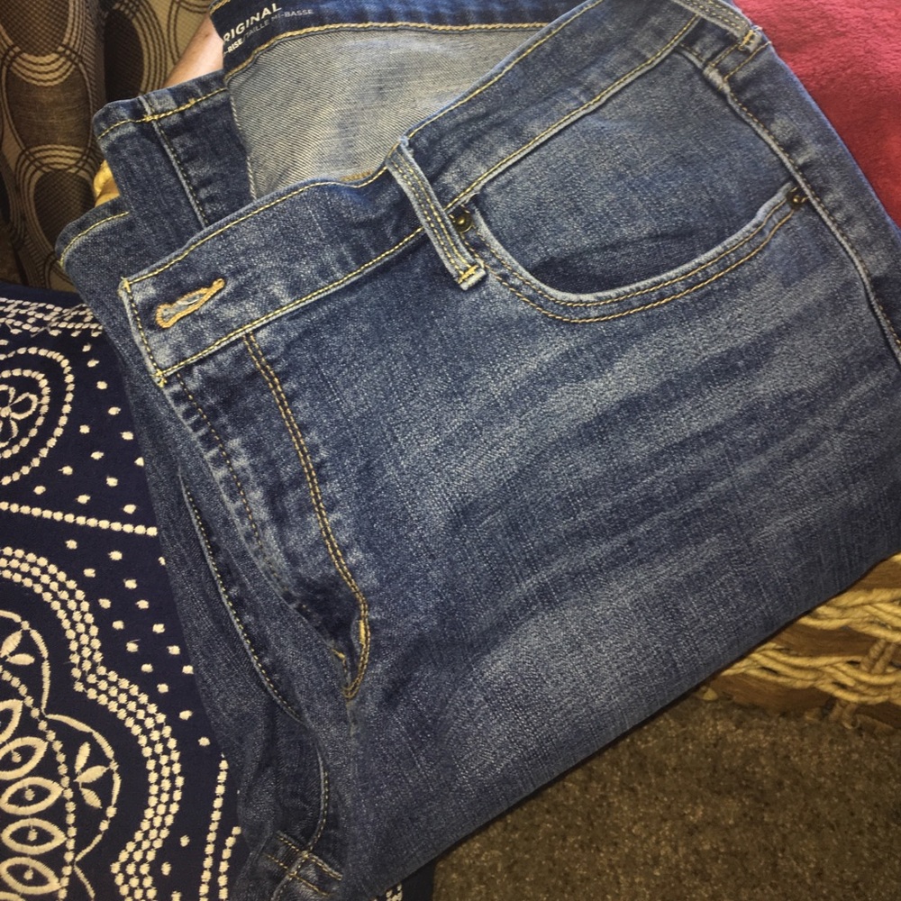 New old navy 16 long light blue skinnies