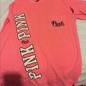 Victoria's Secret PINK long sleeve tee