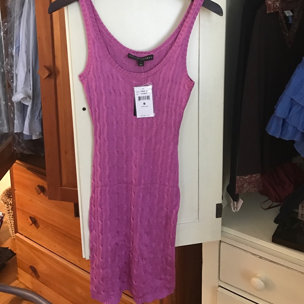 New with tags Ralph Lauren silk dress