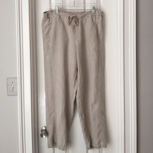 J. Jill size L - Love Linen pants