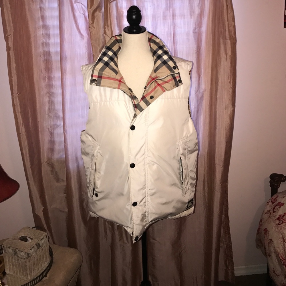 💥Men's reversible Burberry down vest