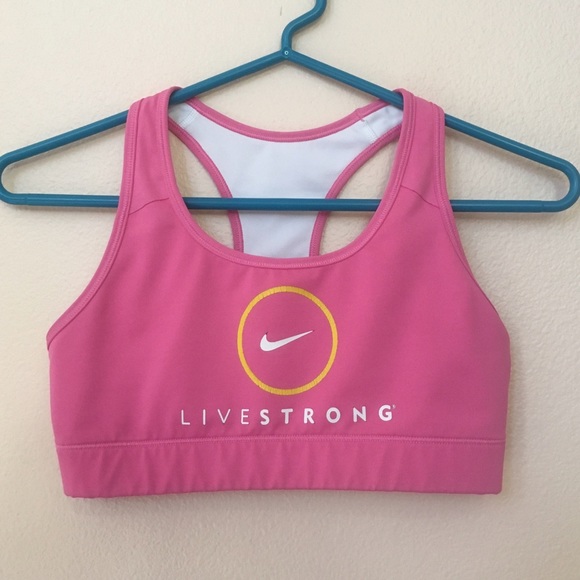 Nike Other - Nike Livestrong pink sports bra