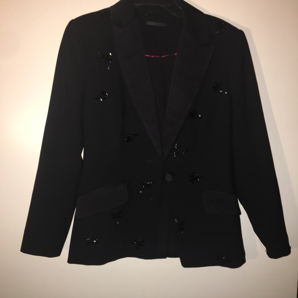 DVF Embellished blazer size 0
