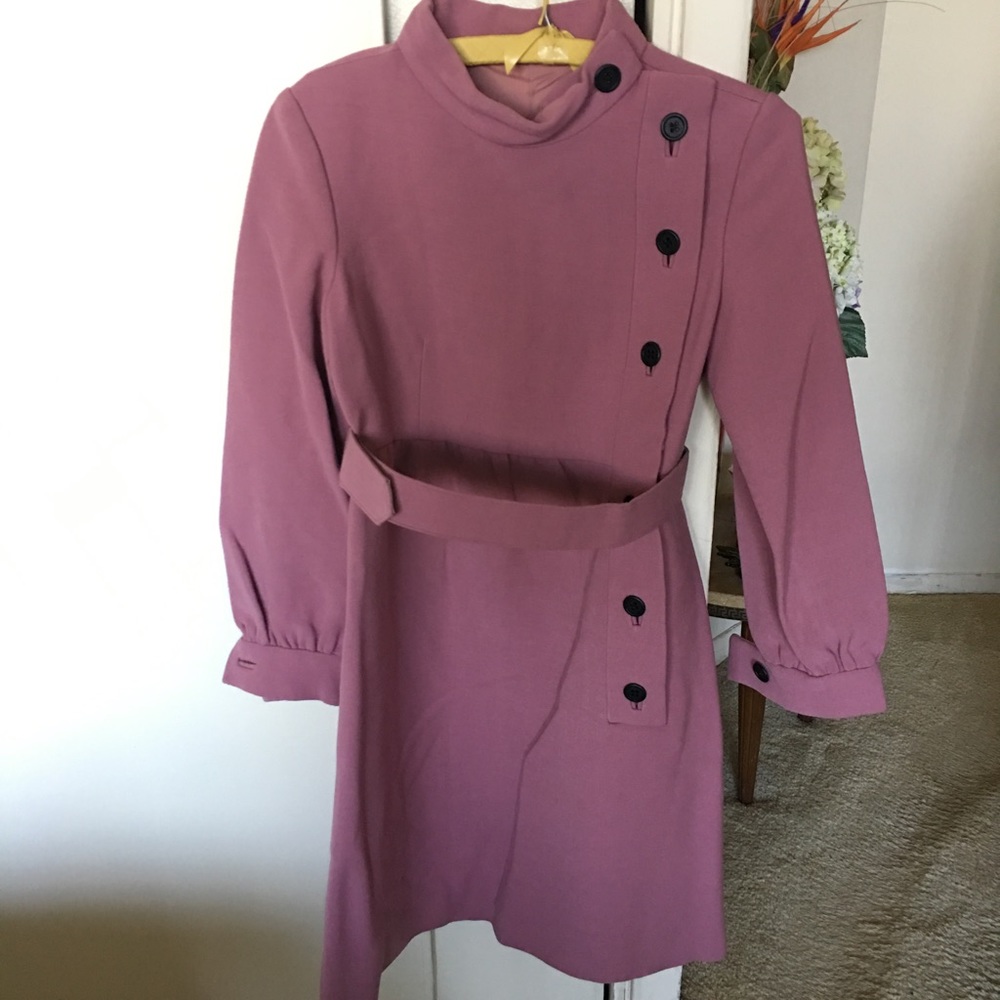 Vintage pink dress.