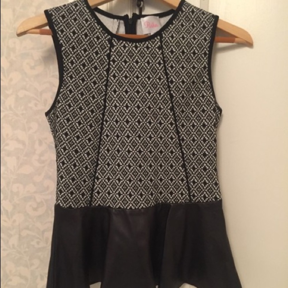 Parker Cove peplum top