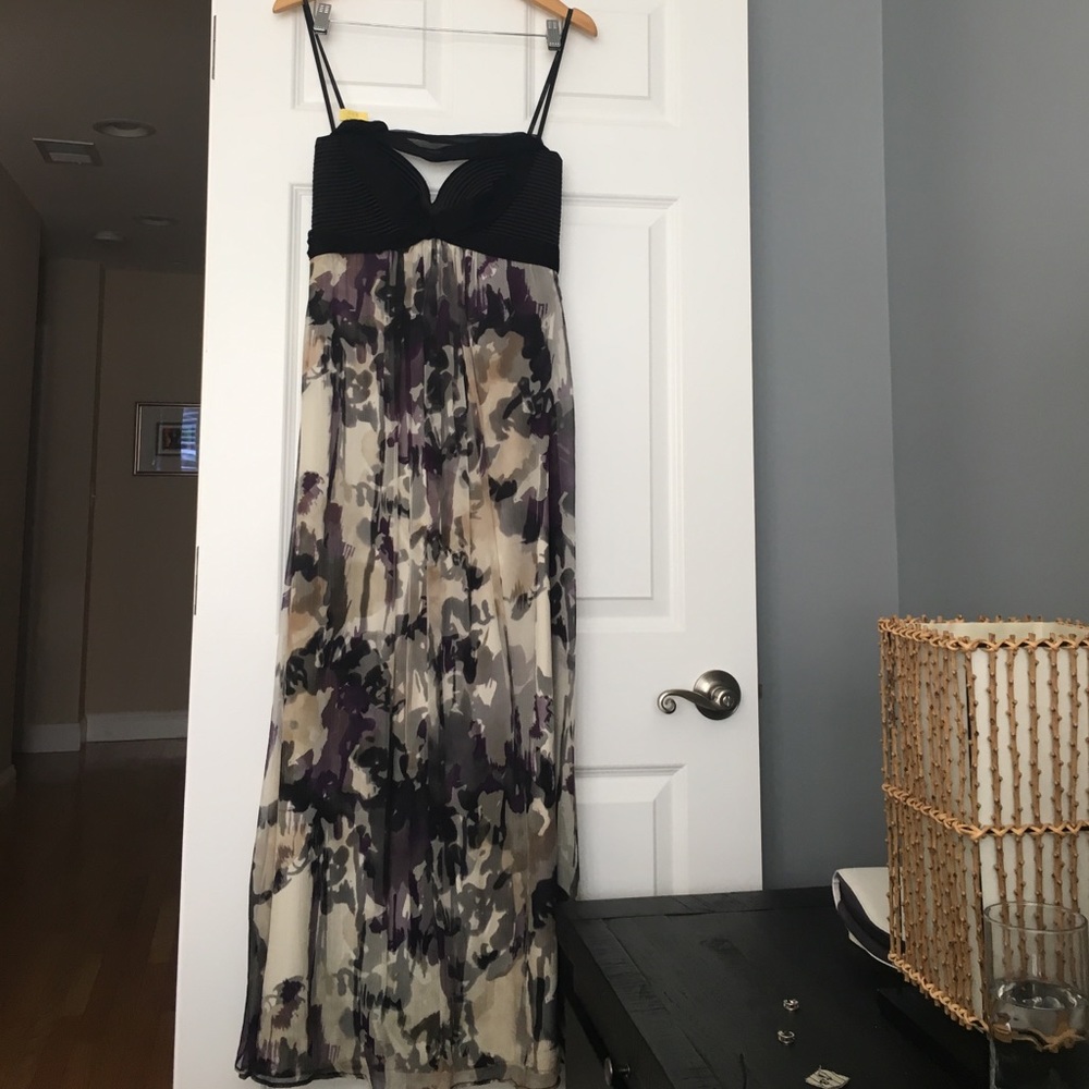 Laundry by Shelli Segal silk maxi dress